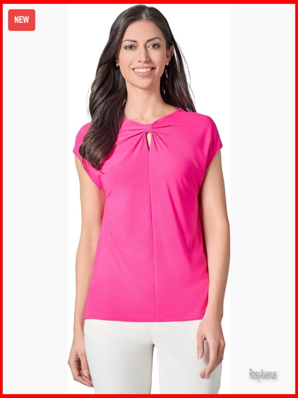 Ity Extended Shoulder Scrunch Front Tank Top